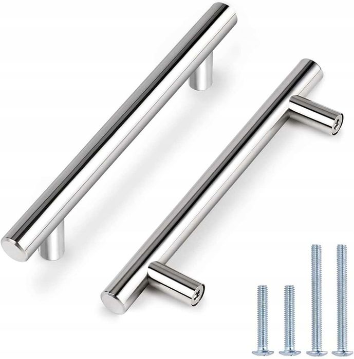 Uchwyty meblowe srebrne