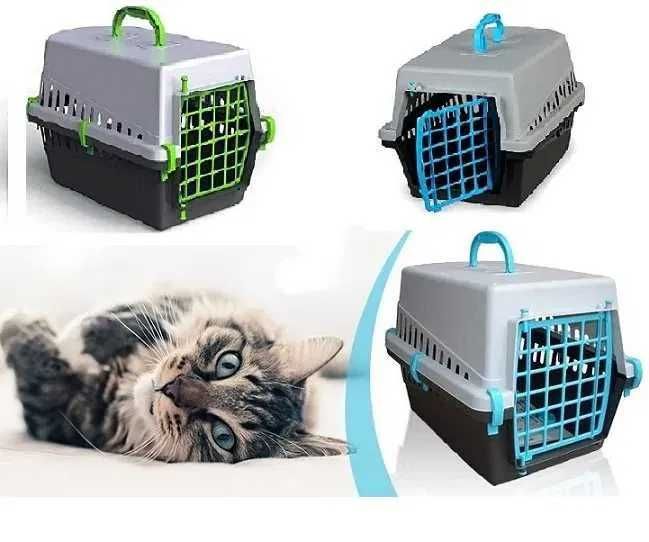 W-wa os. Wilno Transporter dla królika 50x33x32cm 2 kol.