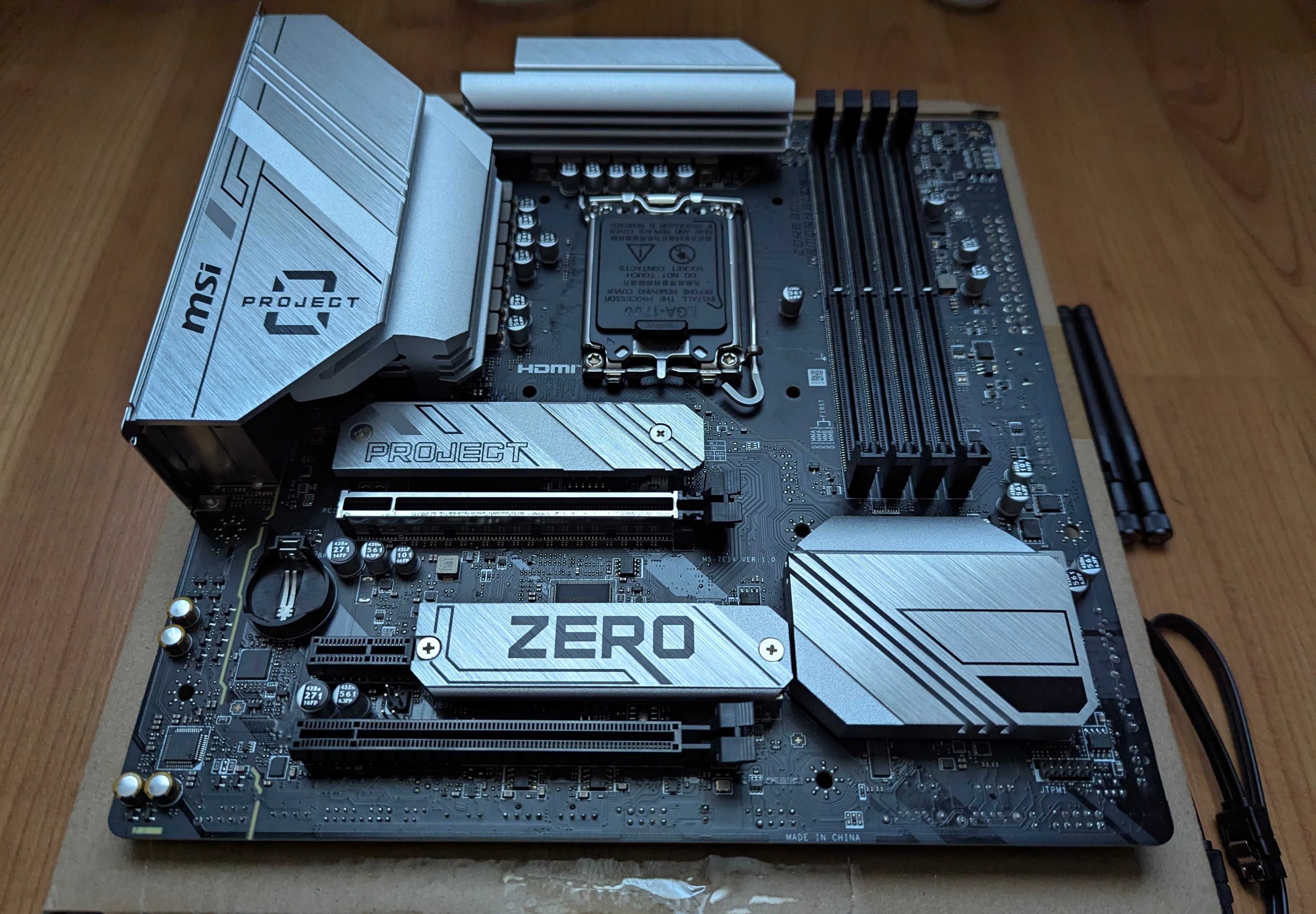 Материнская плата MSI B760M Project Zero mATX DDR5