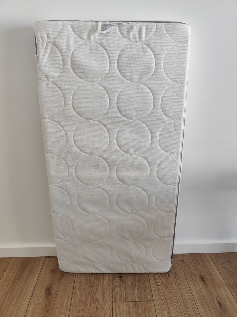 Colchão IKEA JÄTTETRÖTT molas ensacadas p/berço, branco, 60x120x11 cm