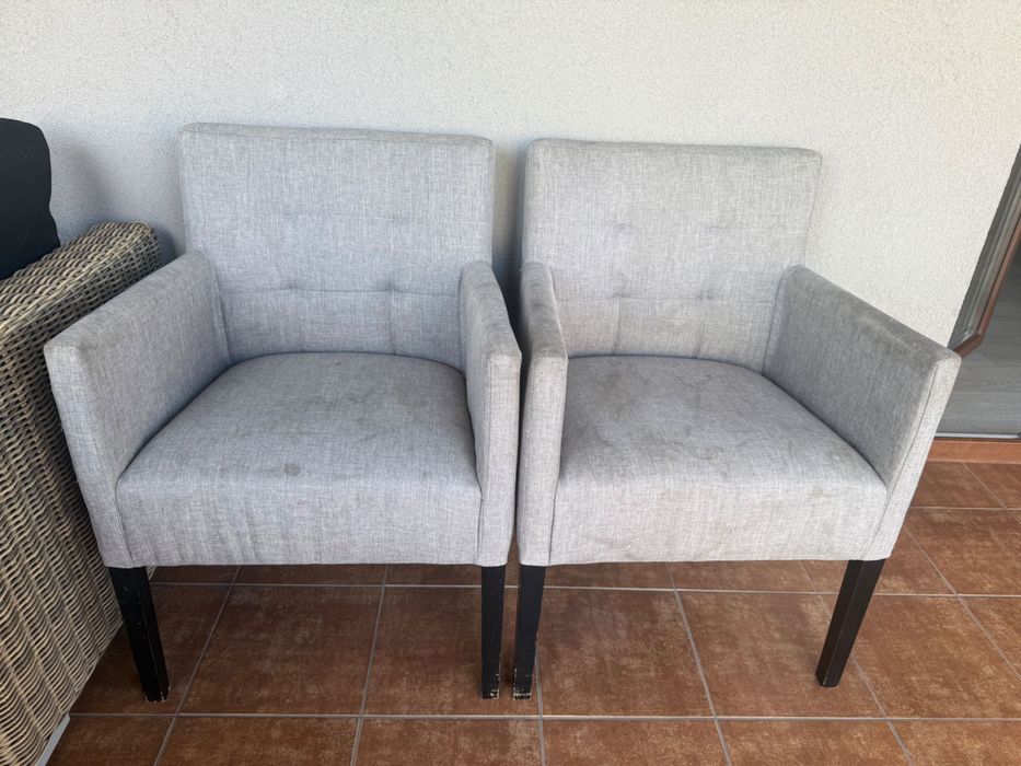 Fotel szary Ikea