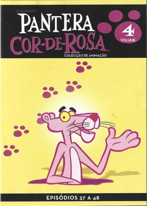 Pantera Cor de Rosa - - - Animação - - - - - 10 X DVD
