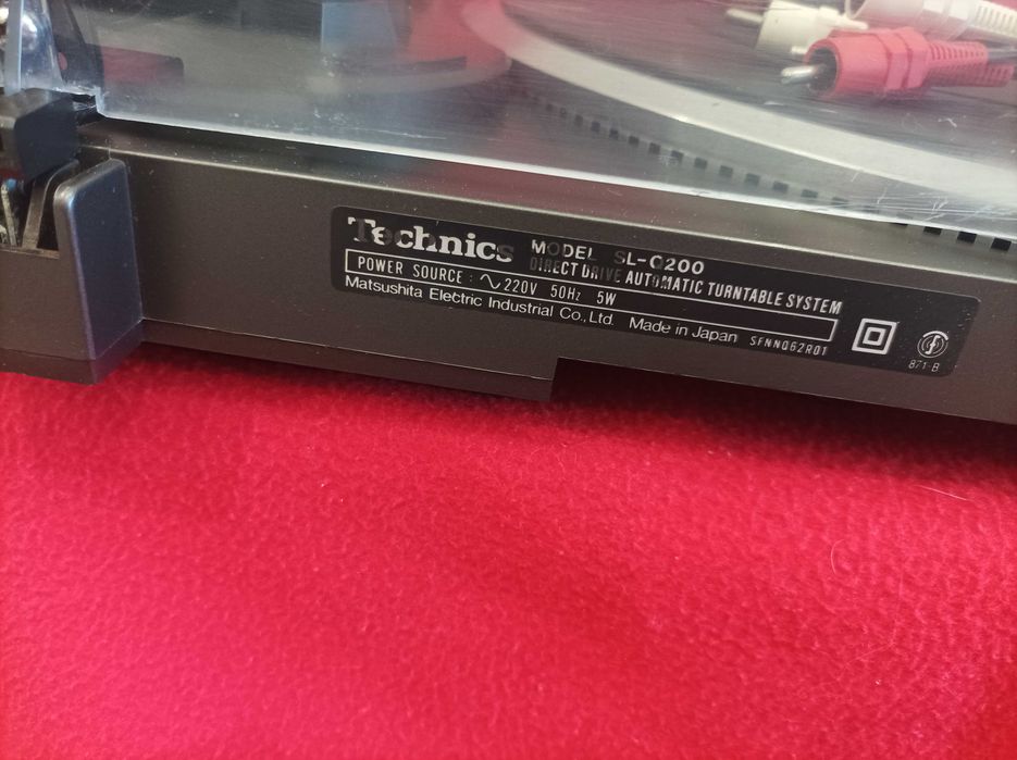 Gira-Discos Technics SL-Q200 - Vintage