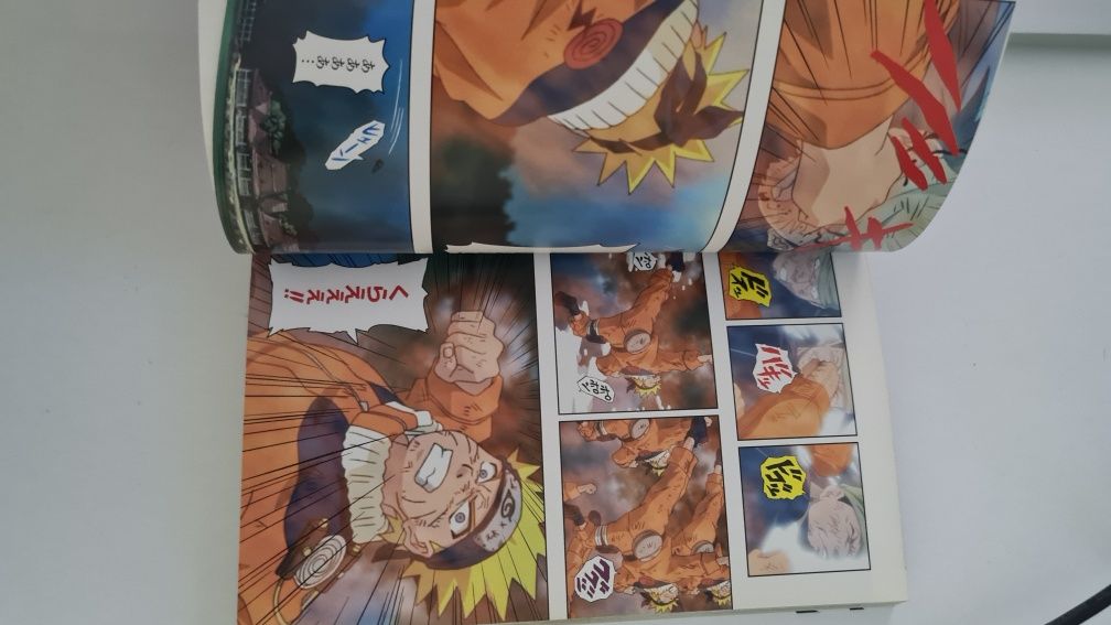Manga Naruto - edição especial OVA a cores