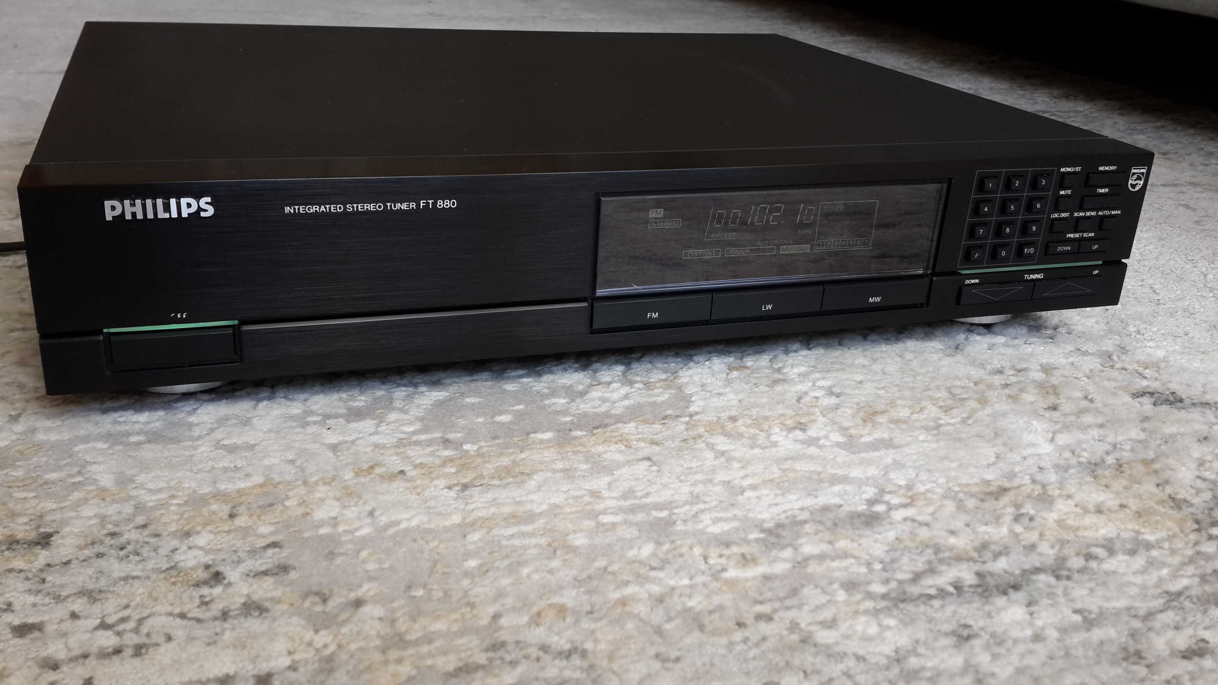 Підсилювач Philips DFA-888 вбудований ЦАП TDA1541A , DAC ,Тюнер FT-880