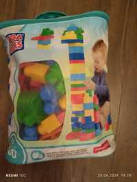 Klocki Fisher-Price Mega Bloks.