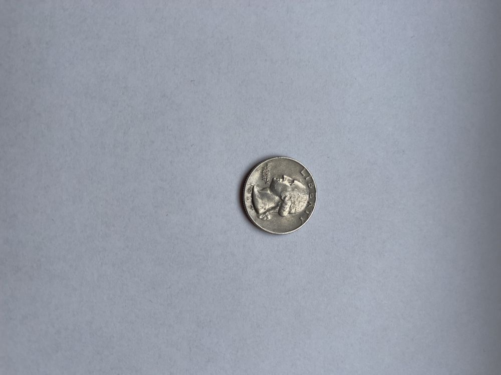 Moneta kolekcjonerska Quarter Dollar rok 1967 - odwrotka