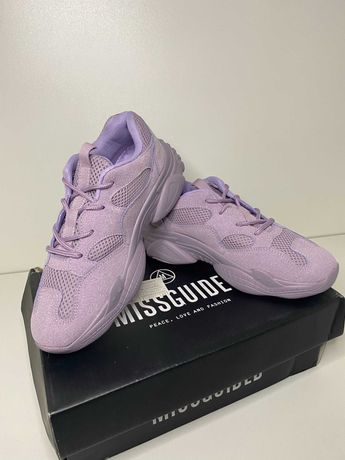 Новые кроссовки красивого лилового цвета missguided размер 38