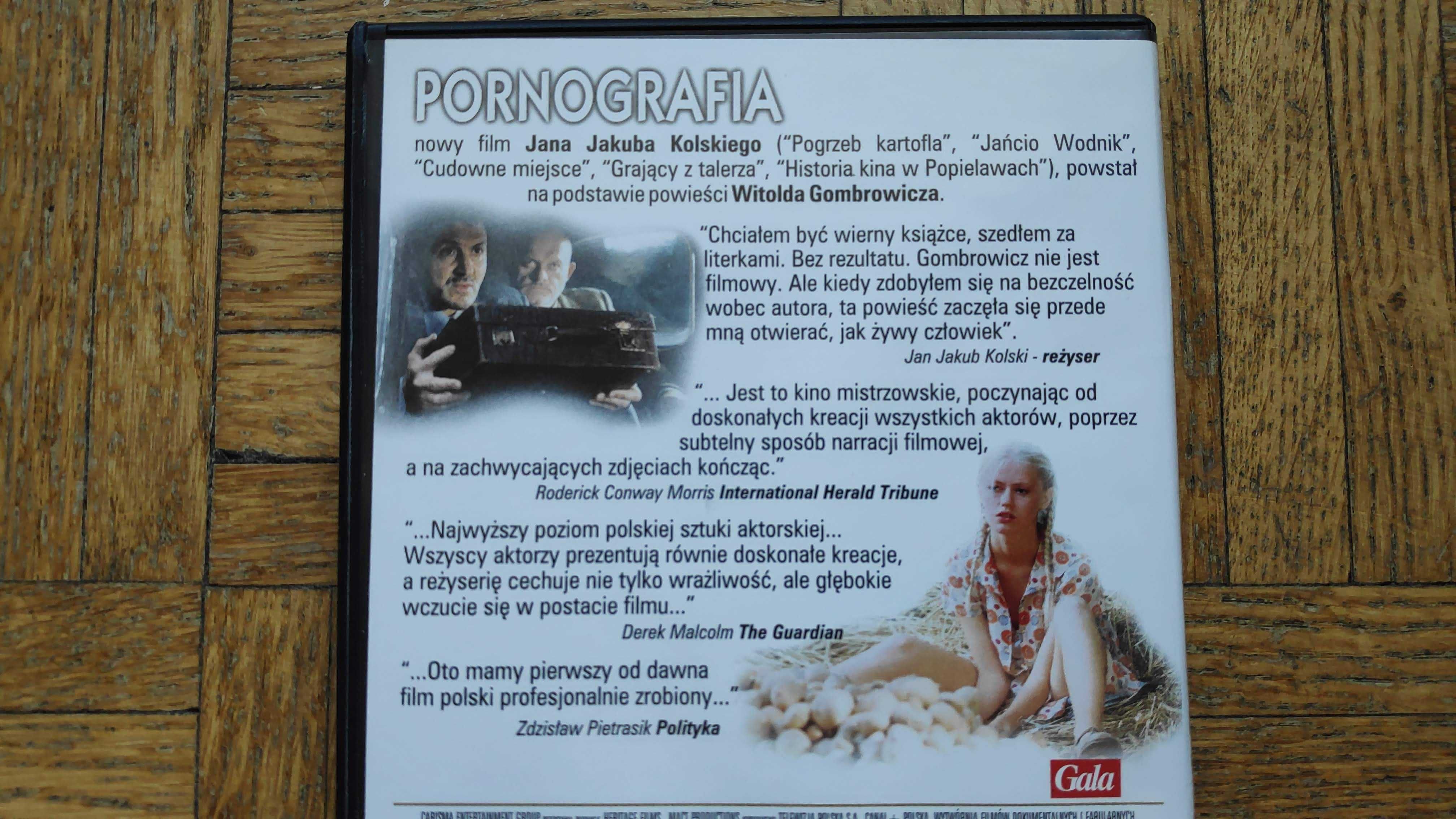 Pornografia (2003), film DVD