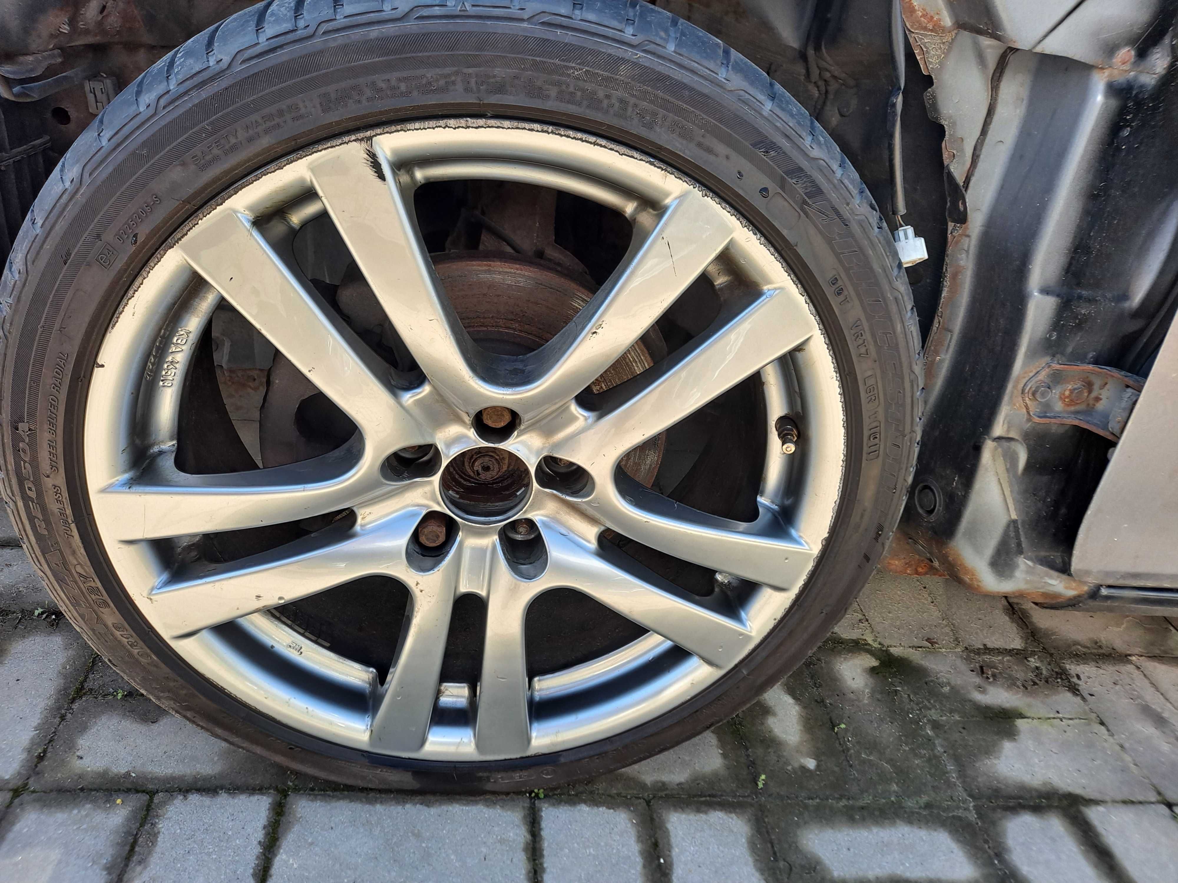 Koła felgi aluminiowe opony letnie 225/40/R18 5x114,3 Mazda 6