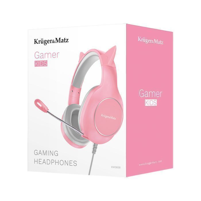 Gamingowe Słuchawki Nauszne Dla Dzieci Kruger&Matz Gamer Kids