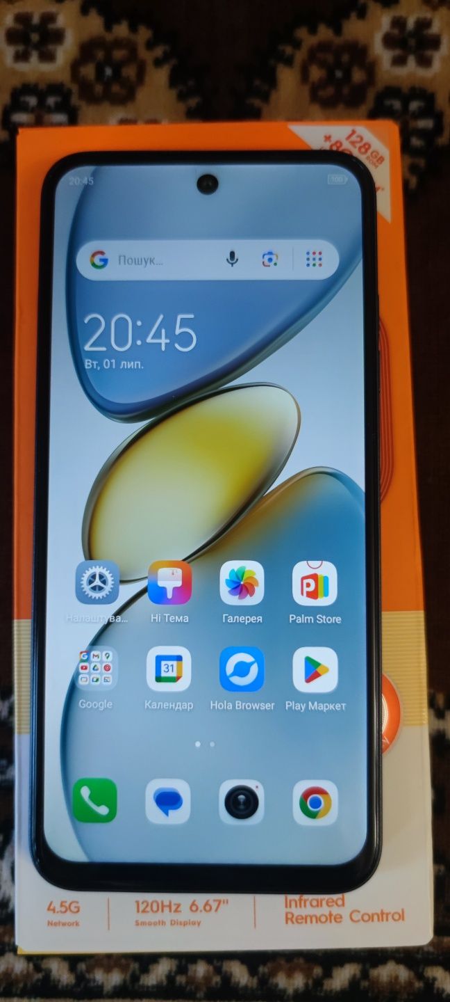 Tecno spark go 1 (KL4) 4/128gb Startrail Black