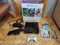 Okazja!!! Xbox 360 + pad + kinect i gry! Gwarancja!