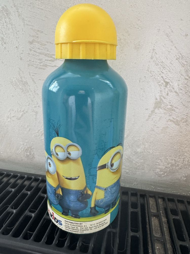 Пляшка алюмінієва для води minions despicable ме 500 мл