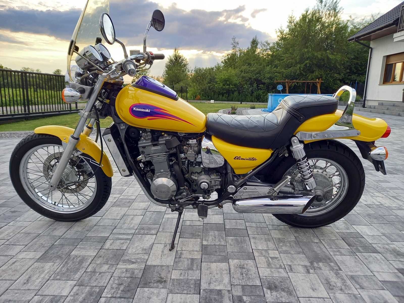 *kawasaki eilminator 600*żółty szerszeń*zl 600