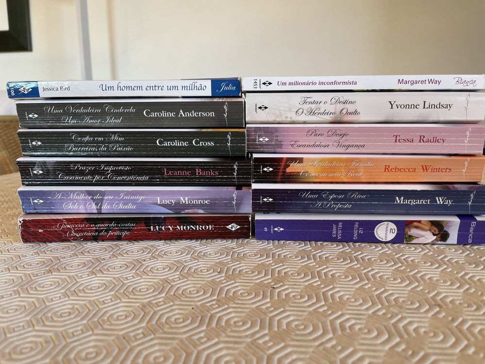 Livros Harlequin e bolso - Internacional, Romantic, Duplos,