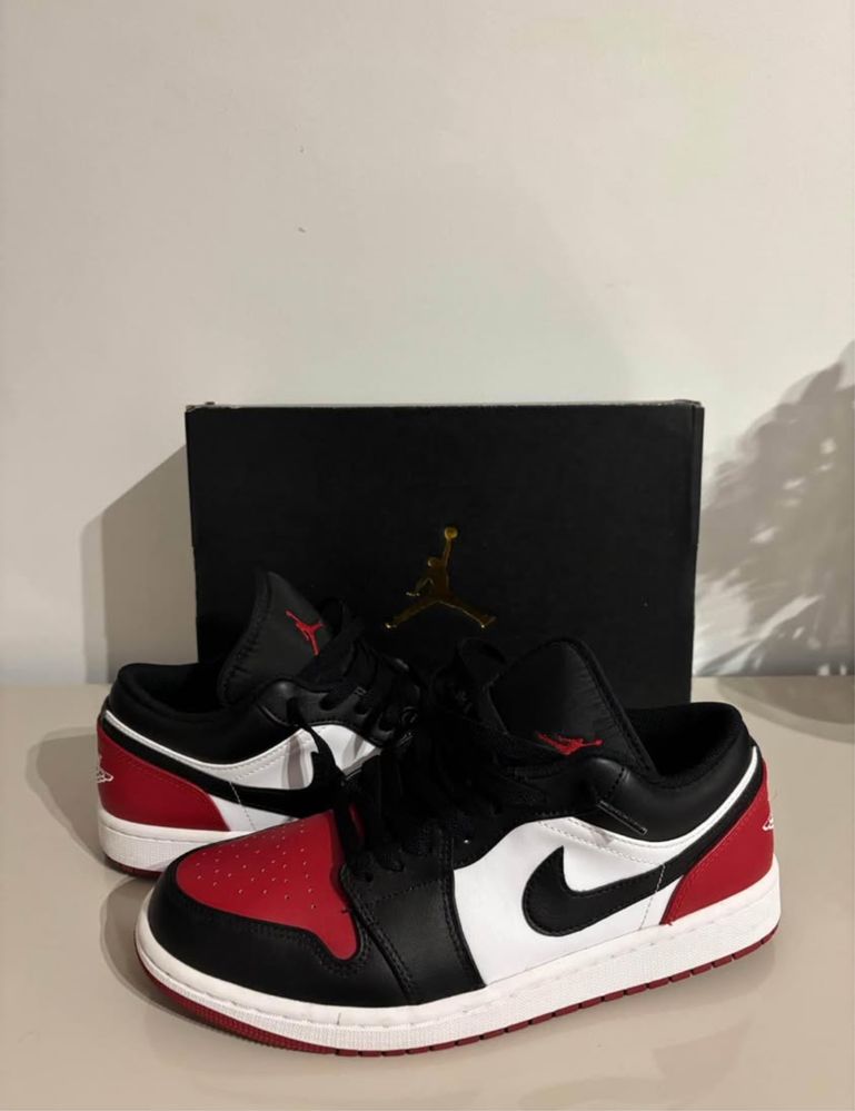 Nike Air Jordan 1 Low WHT/BLCK