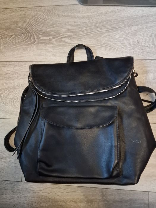 Plecak Stradivarius z imitacji skóry