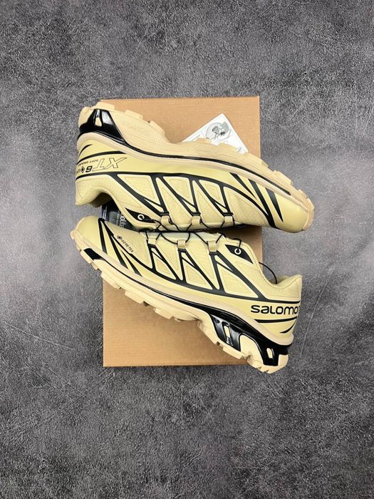 Salomon XT-6 Gore-tex  Beige Brown