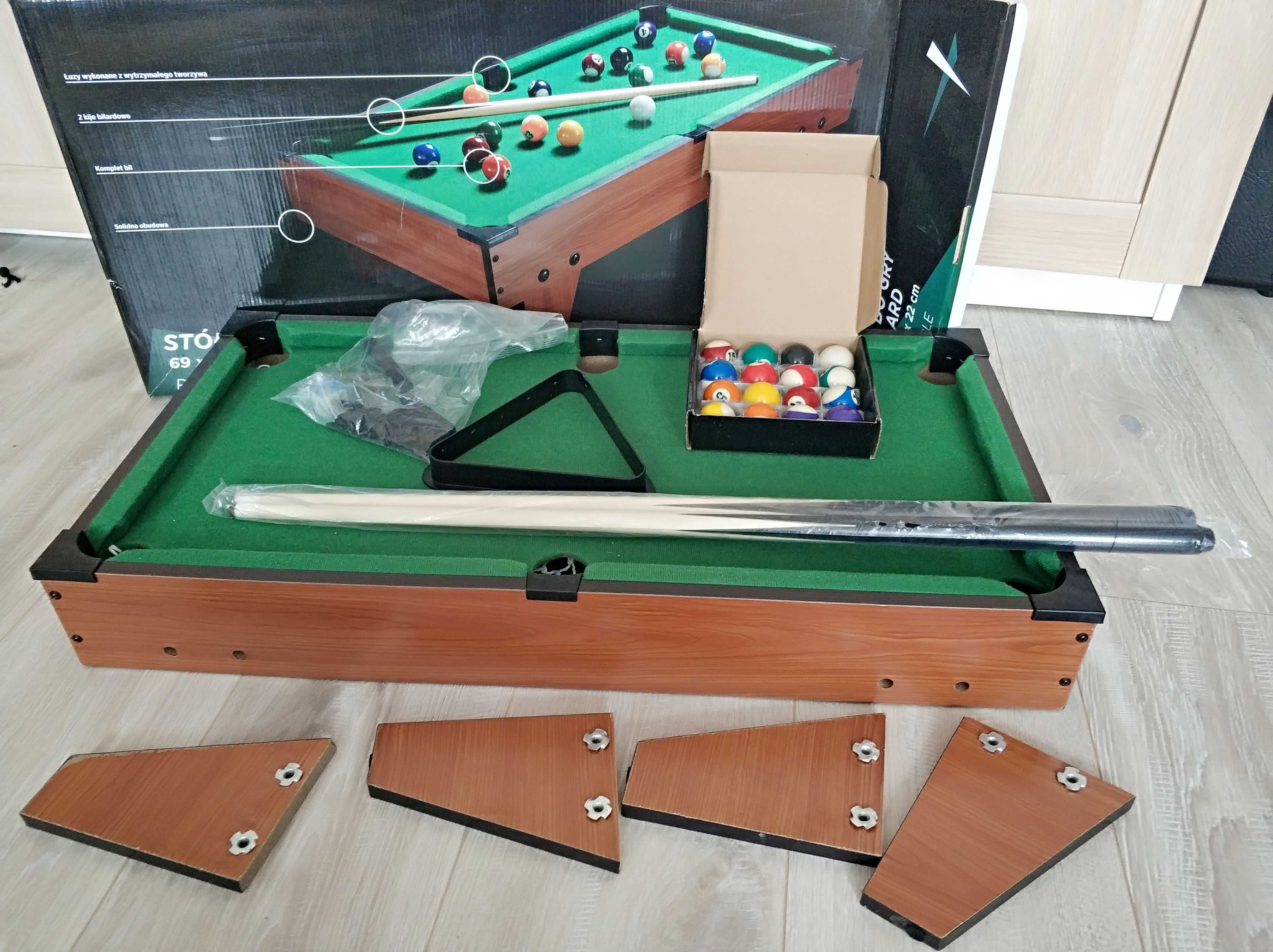 Stół do gry w bilard 69x36,3x22 Vershold