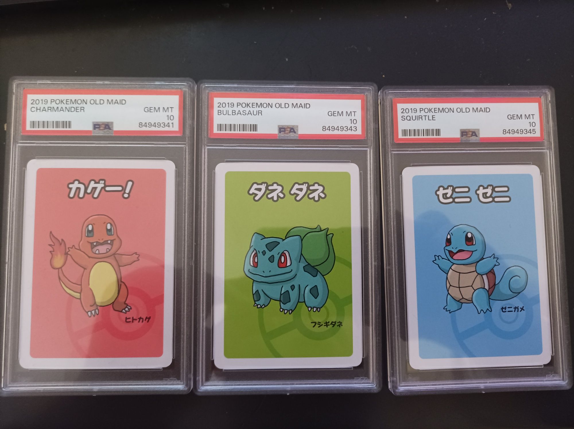 Trio Pokémon PSA10