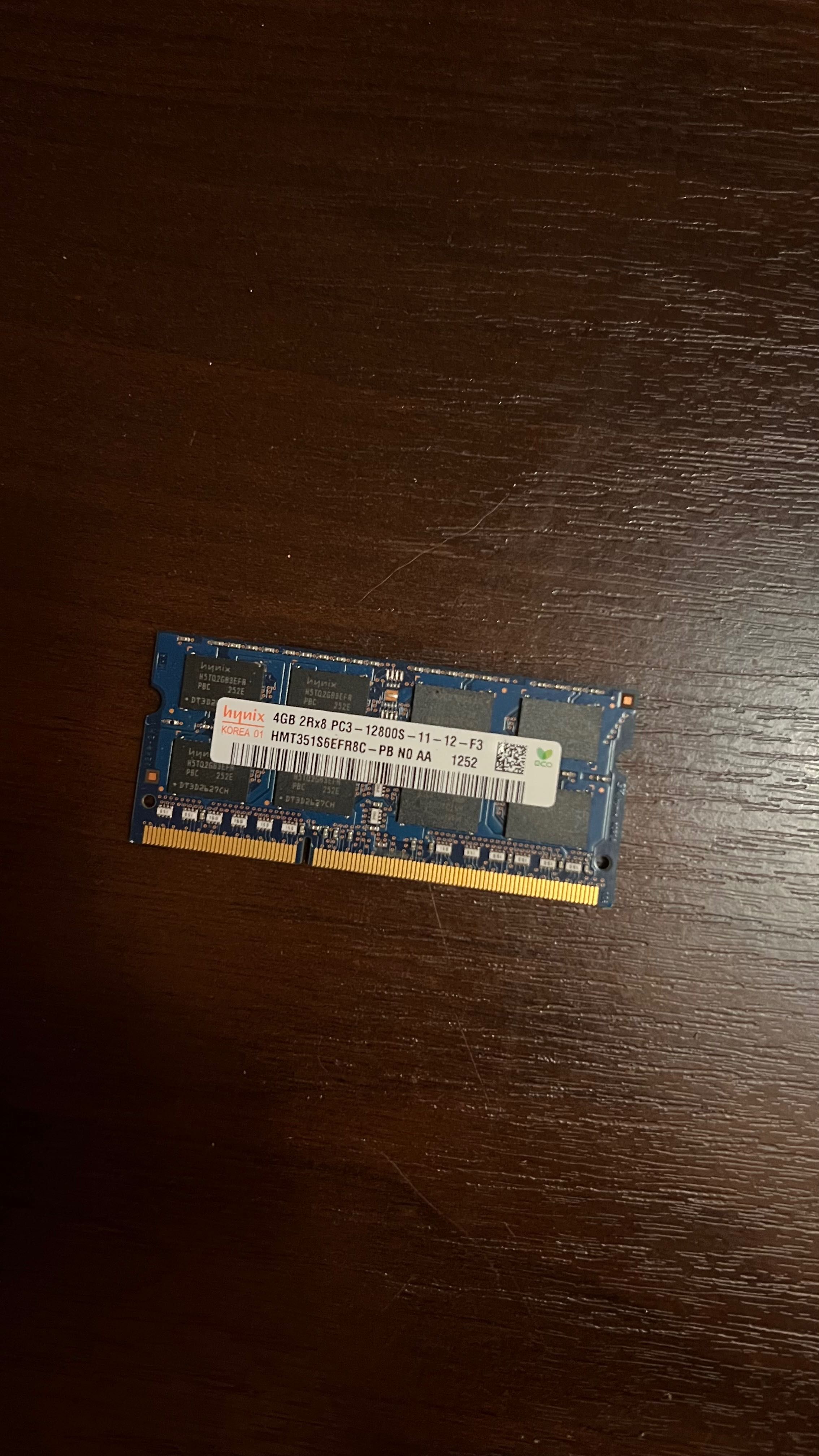 ОЗП ноутбука DDR3