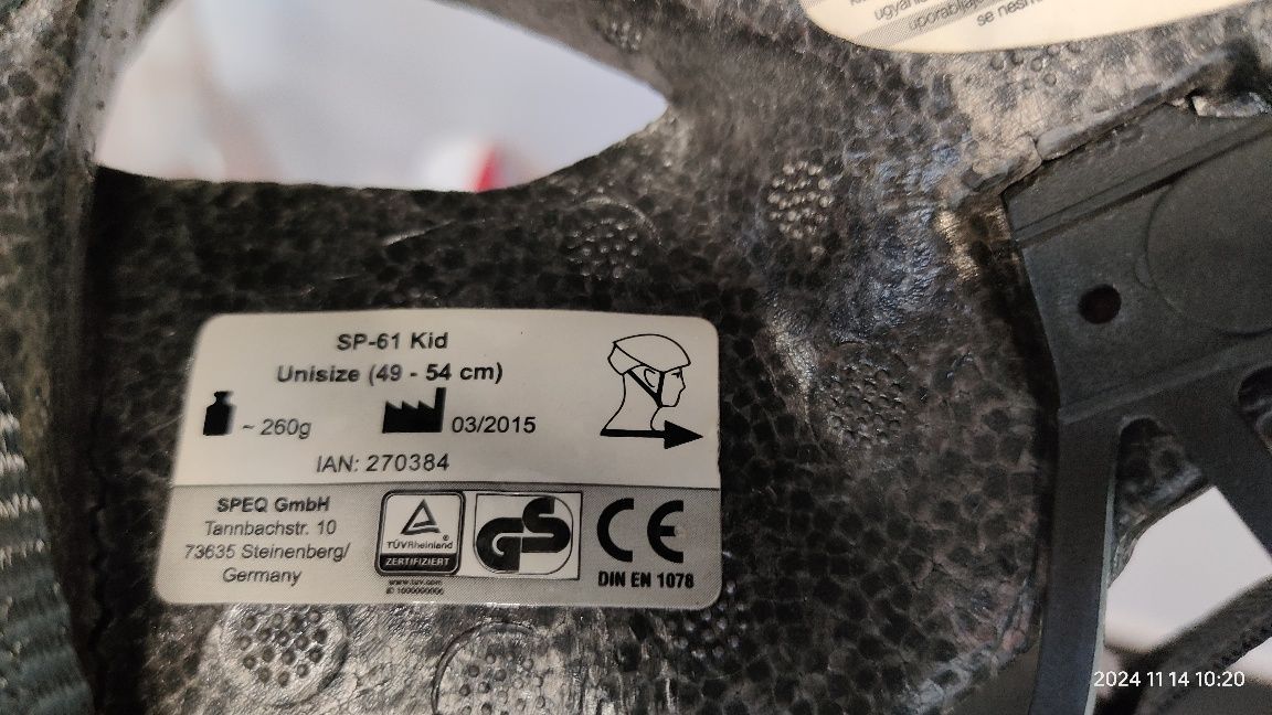 Kask rowerowy dziecięcy Crivit Lidl