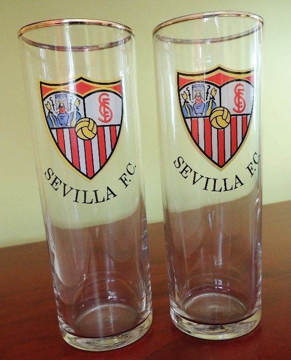 FC Sevilla Sewilla szklanka 2 szt.