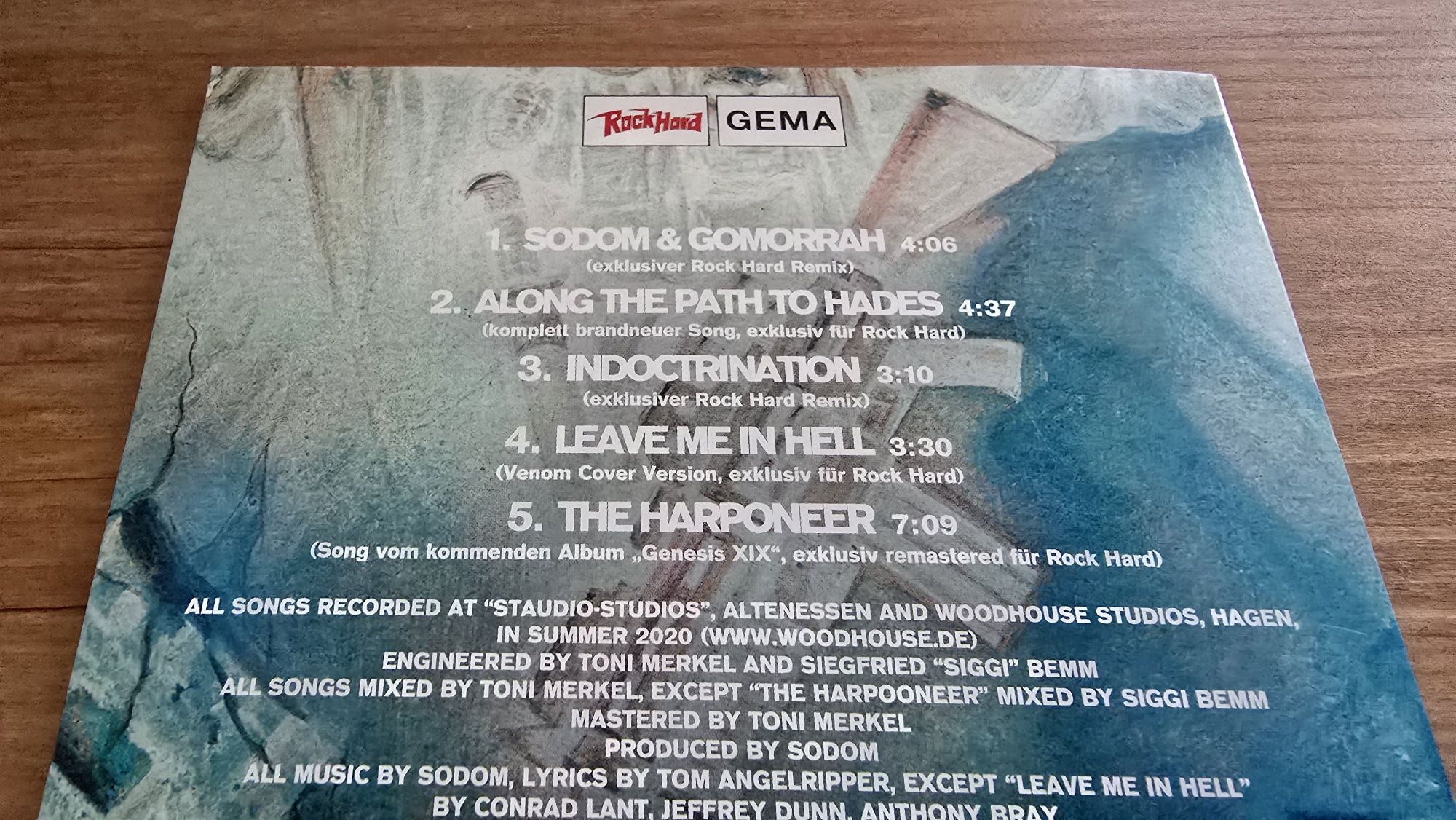 Sodom A Handful Of Bullets CD *NOWA* 2020 Rock Hard
