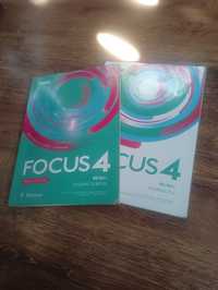 Książki podręczniki Focus 4 angielski BBC Pearson zakres rozszerzony