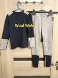 Neomondo 116, Legginsy, komplet zestaw wełniany Wool Wełna