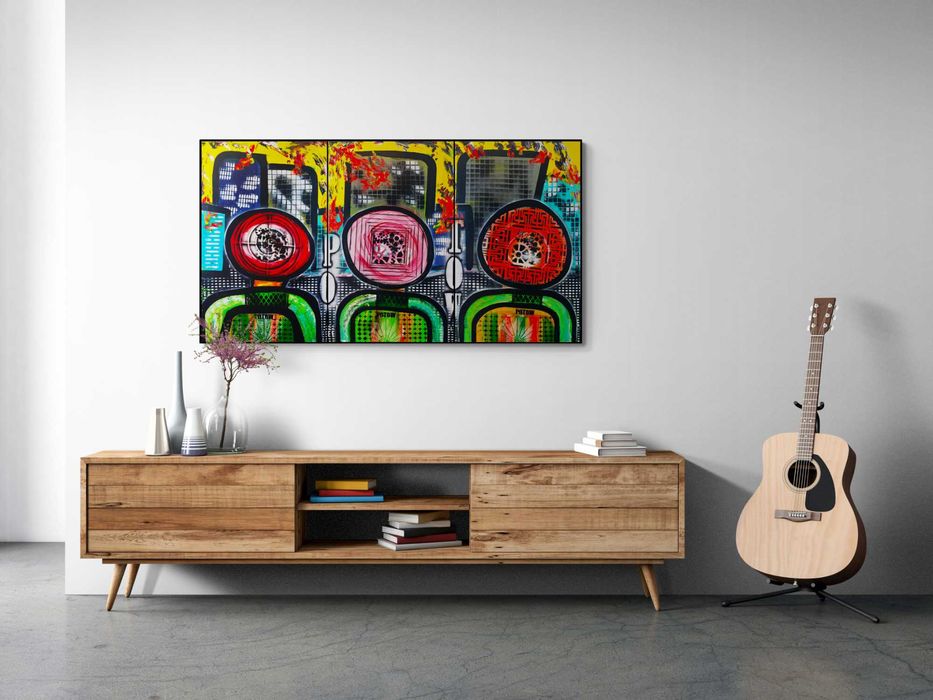 Quadro Decorativo - Arte abstrata - POTOW