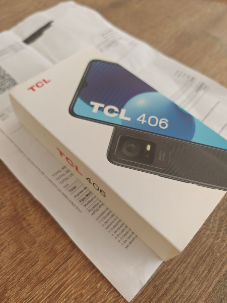 TCL 406 3GB/32GB Preto Dual Sim Selado(Nunca Usado), C/GarantiaAceito