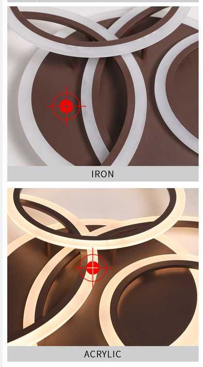 Lampa led sufitowa - nowa