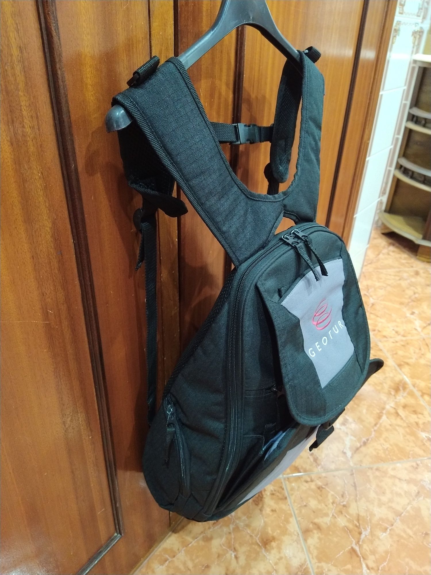 Mochila para portátil computador PC com várias divisórias casa quarto.