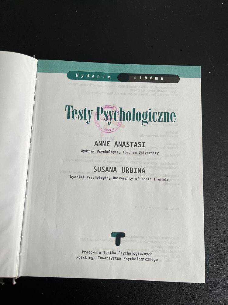 Testy psychologiczne