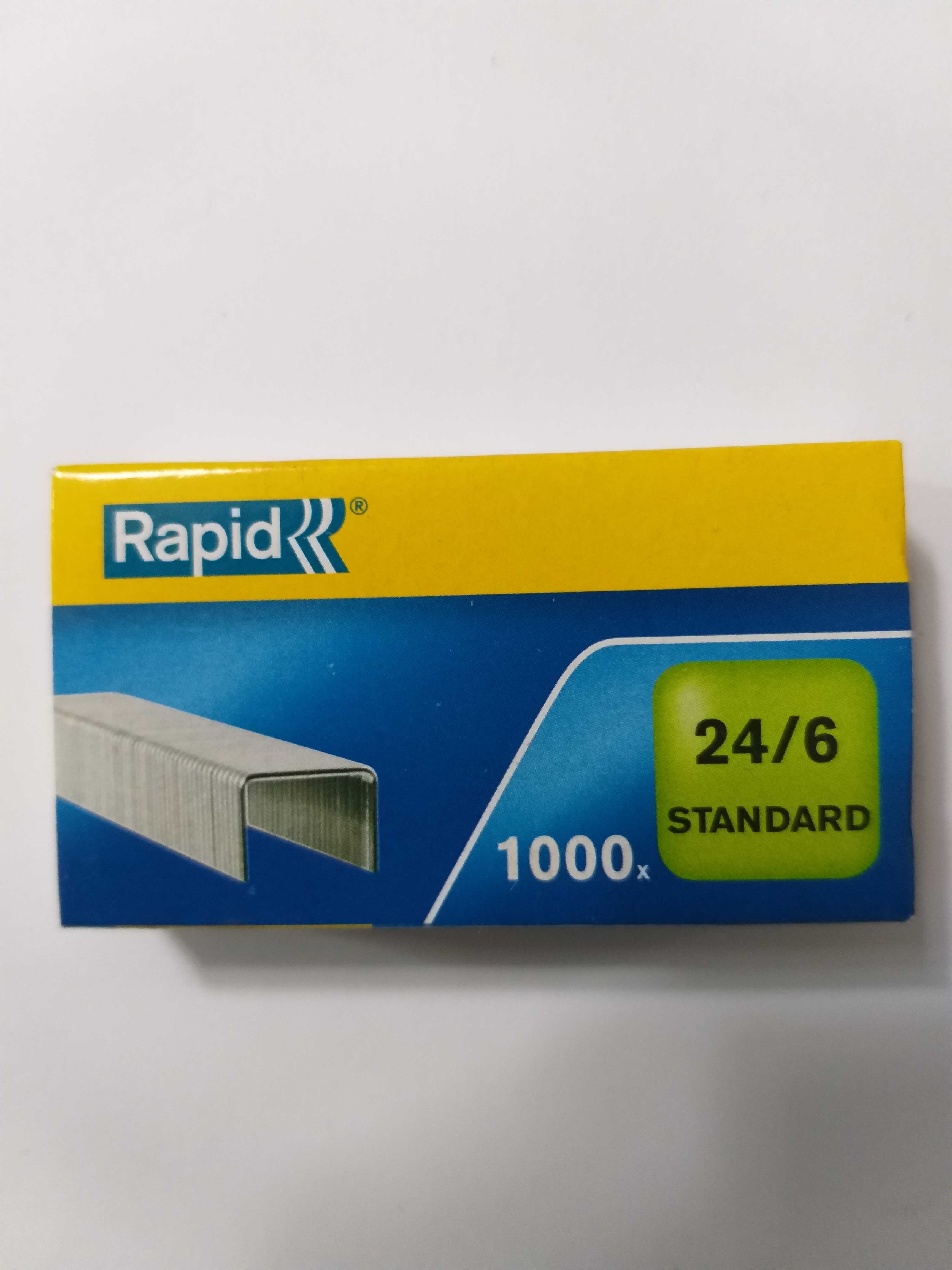 Caixa de Agrafos 24/6 Standard Nova com 1000 unidades