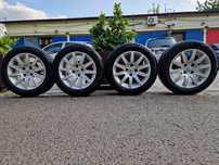 Koła felgi 4x108 aluminiowe opony 205/55/16 91V ponad 7mm!!Peugeot 308