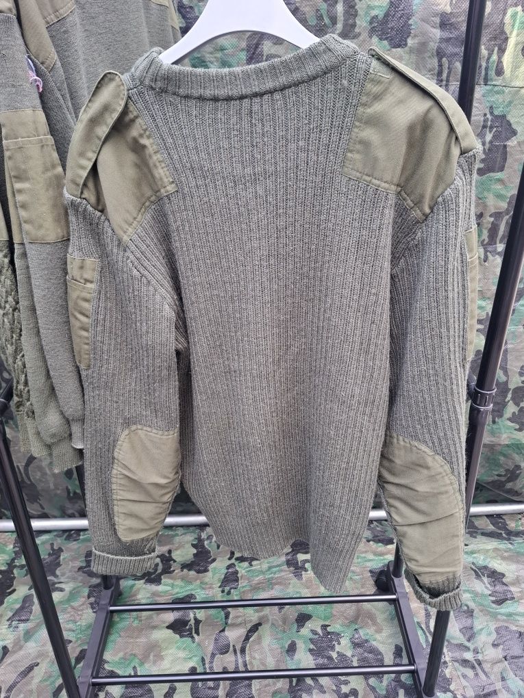 Sweter wojskowy HMAK w kolorze khaki
