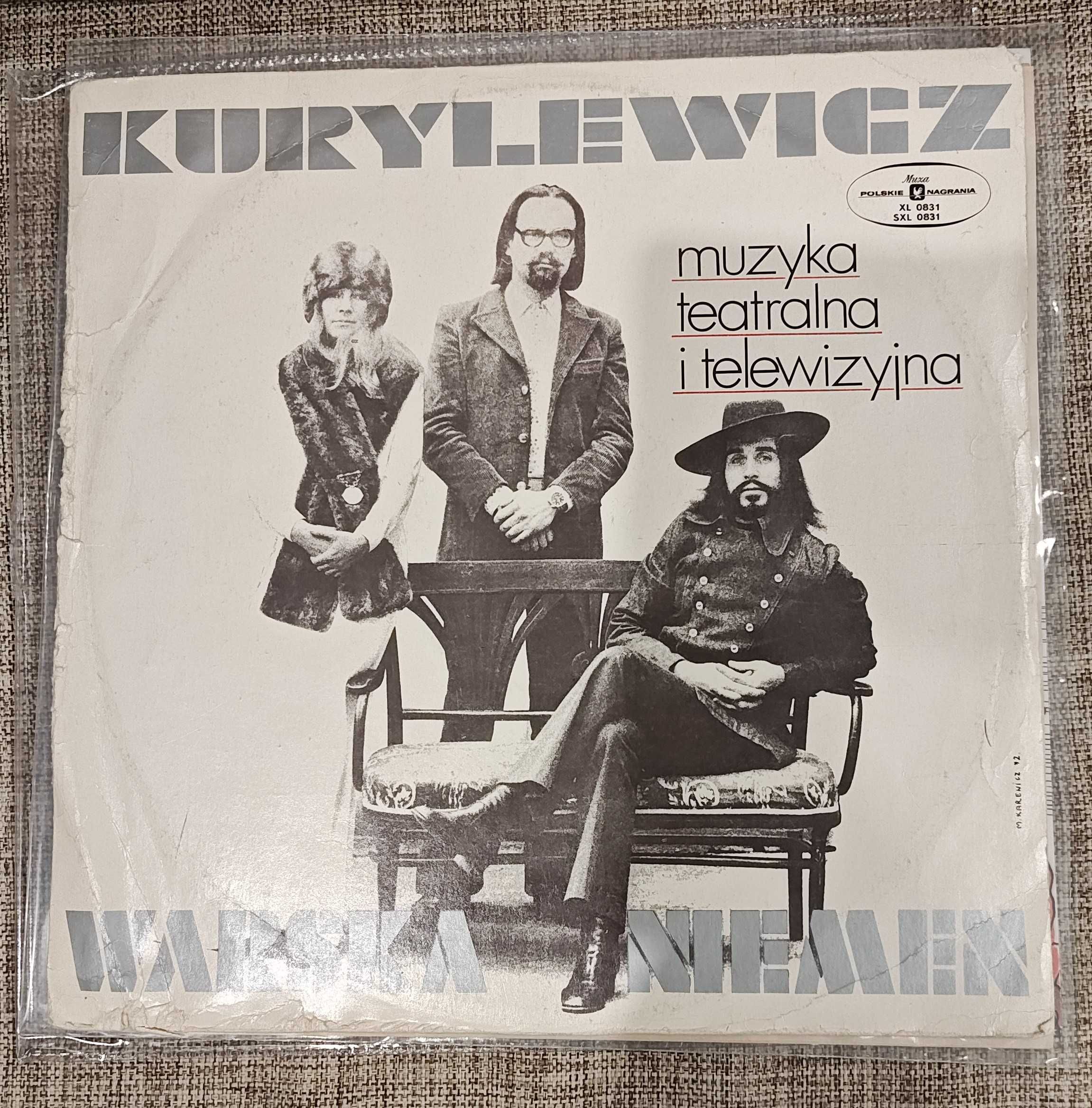 Kurylewicz, Warska ,Niemen Muzyka teatralna i telewizyjna 1st press