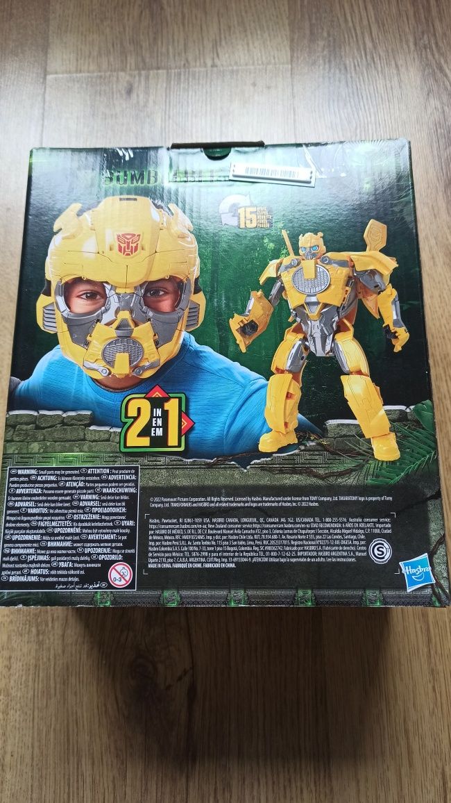 Figurka Hasbro Transformers Maska Bumblebee 2w1 F4649