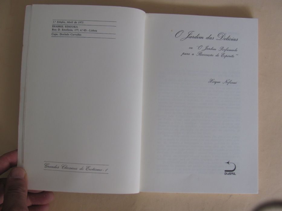 O Jardim das Delicias de Xeique Nefzani