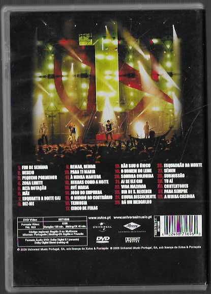 Xutos e Pontapés ao Vivo no Pavilhão Atlântico. 2005.