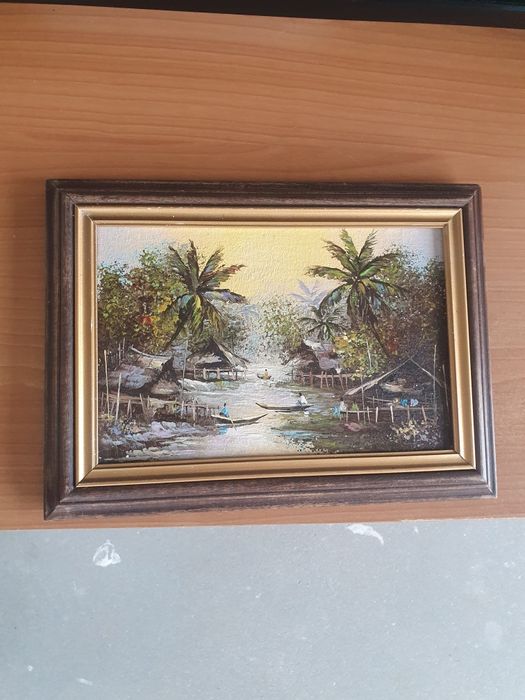 Obraz olejny na ścianę