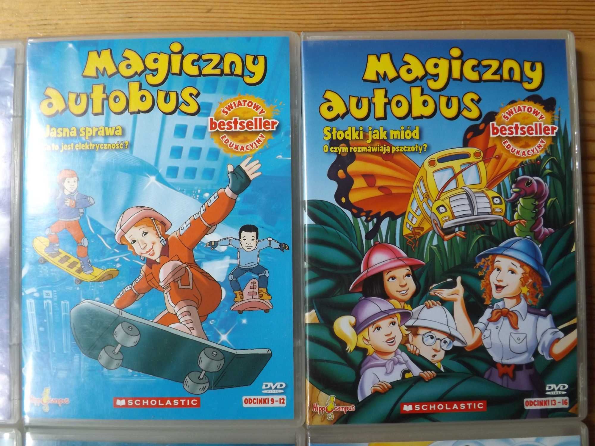 Magiczny autobus 12 dvd bestseller edukacyjne bez przemocy