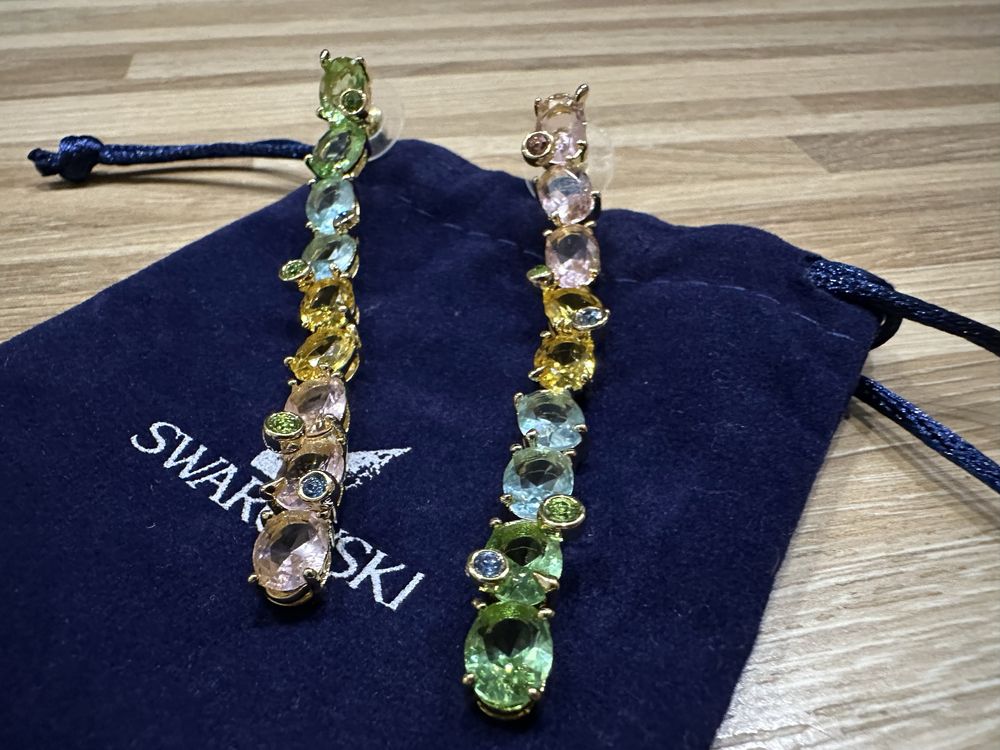 Kolczyki długie Gema Swarovski