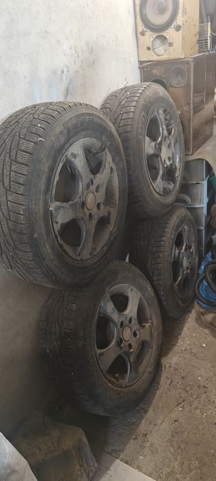 Диски r15 5/114.4 с зимними шинами