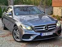 Mercedes-Benz Klasa E Salon Polska, 4MATIC, AMG x 2, bezwypadkowy, FV23%