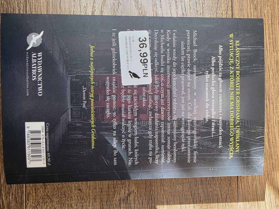 Książka John Grisham Obrońca ulicy