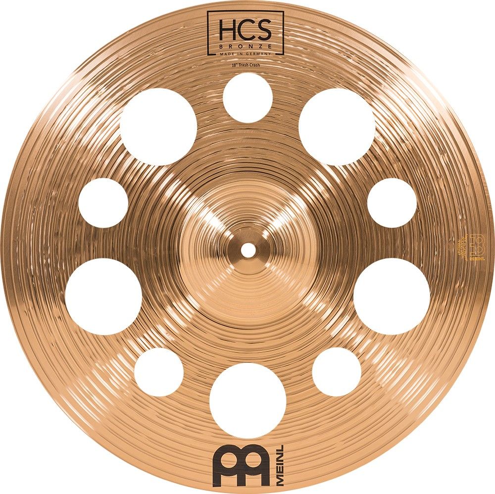 Meinl - HCS Bronze trash crash 18'' Black Week!